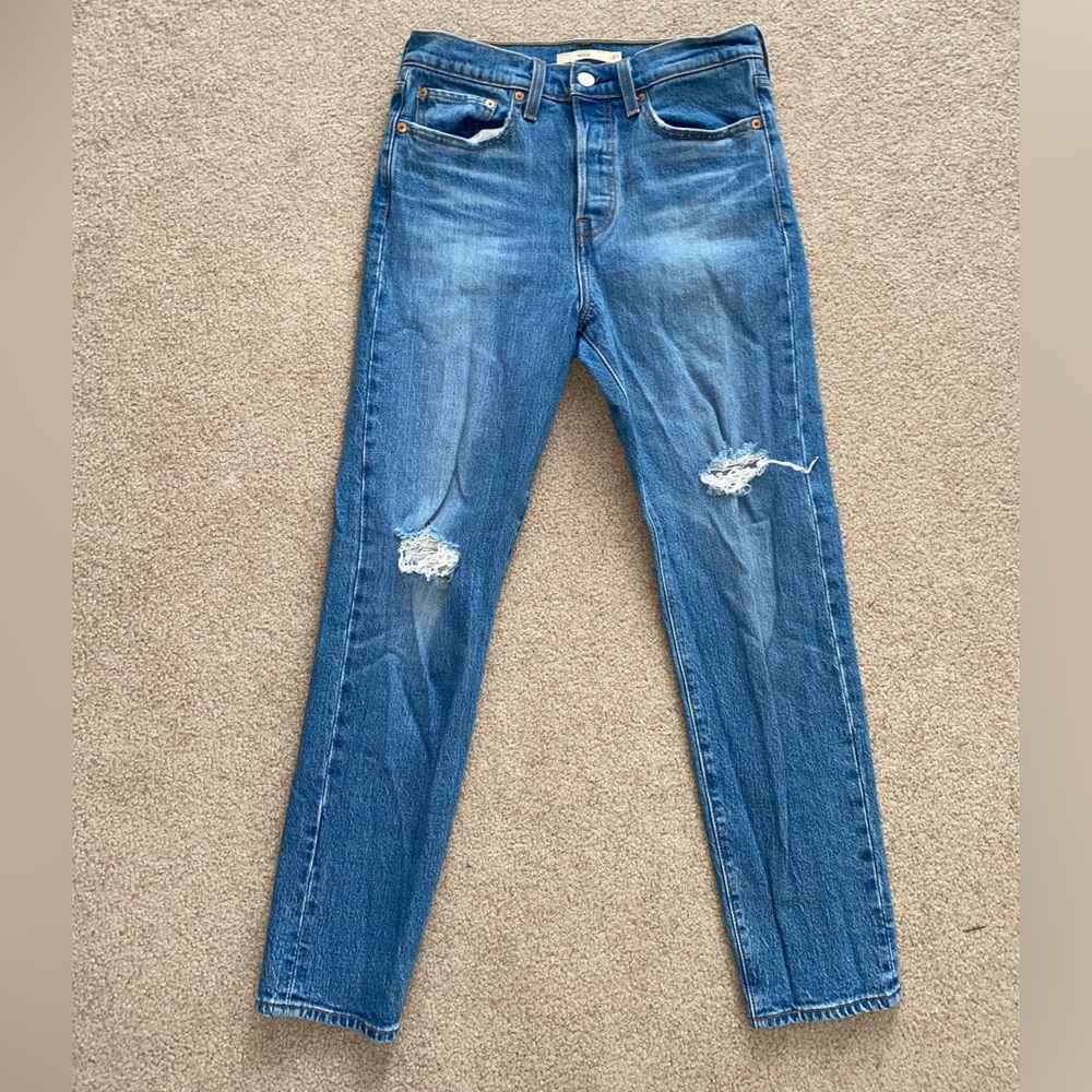 Levi’s Wedgie Straight Jeans, Size 27